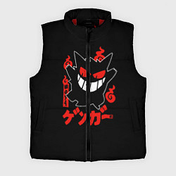 Мужской жилет Pokemon Gengar Генгар, цвет: 3D-красный