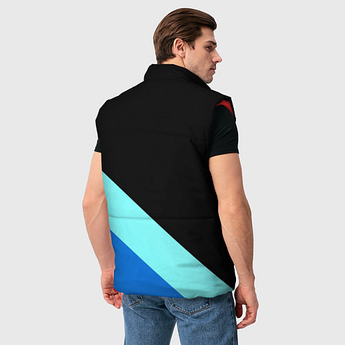 Мужской жилет BMW / 3D-Красный – фото 4