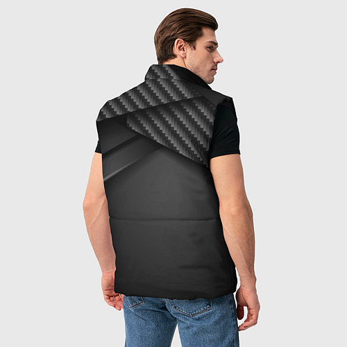 Мужской жилет Mercedes-AMG / 3D-Черный – фото 4