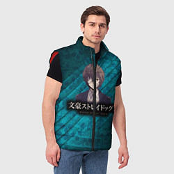 Мужской жилет Bungou Stray Dogs, цвет: 3D-красный — фото 2