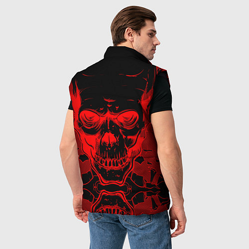 Мужской жилет Iron Maiden / 3D-Черный – фото 4