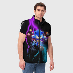 Мужской жилет SONIC, цвет: 3D-светло-серый — фото 2