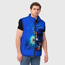 Мужской жилет SONIC, цвет: 3D-черный — фото 2