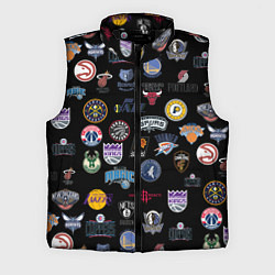 Мужской жилет NBA Pattern, цвет: 3D-черный
