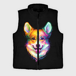 Мужской жилет Корги, цвет: 3D-черный
