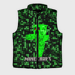 Мужской жилет MINECRAFT CREEPER, цвет: 3D-черный