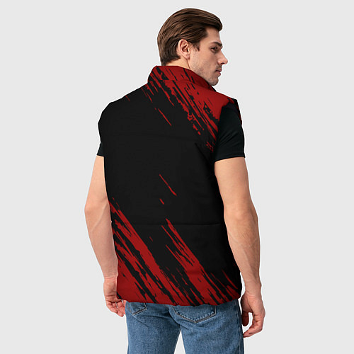 Мужской жилет Стальной алхимик / 3D-Черный – фото 4