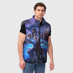 Мужской жилет DEVIL MAY CRY, цвет: 3D-светло-серый — фото 2