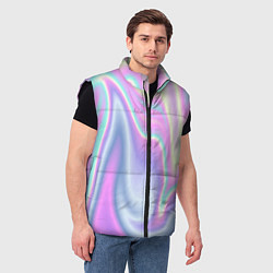 Мужской жилет Vaporwave, цвет: 3D-черный — фото 2