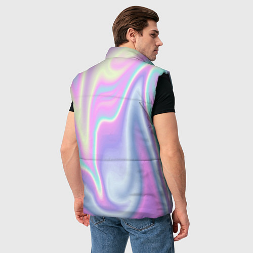 Мужской жилет Vaporwave / 3D-Черный – фото 4