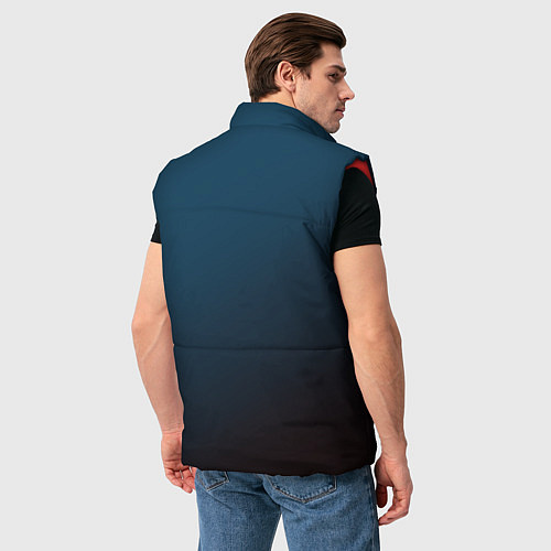 Мужской жилет The Division 2 / 3D-Красный – фото 4