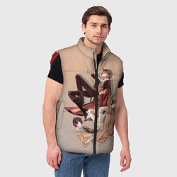 Мужской жилет Дазай и Чуя, цвет: 3D-красный — фото 2