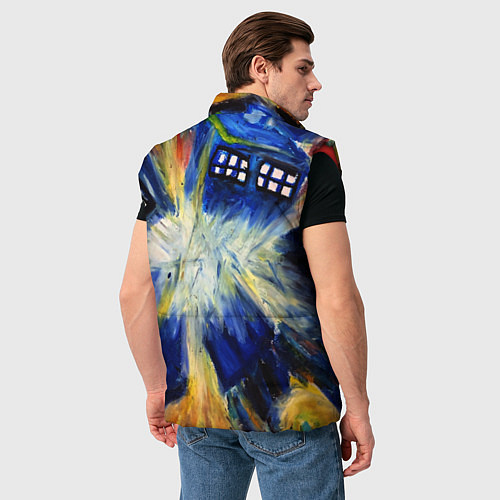 Мужской жилет ДОКТОР ВАН ГОГ / 3D-Красный – фото 4