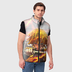 Мужской жилет KIMETSU NO YAIBA, цвет: 3D-черный — фото 2