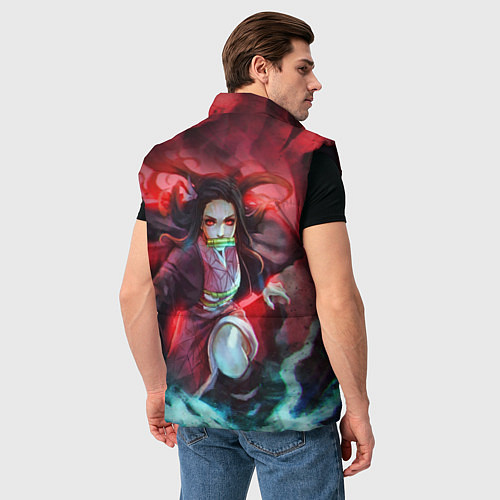 Мужской жилет KIMETSU NO YAIBA / 3D-Черный – фото 4