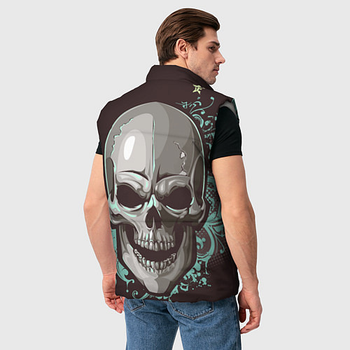 Мужской жилет Bring Me the Horizon / 3D-Светло-серый – фото 4