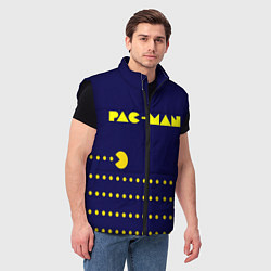 Мужской жилет PAC-MAN, цвет: 3D-черный — фото 2