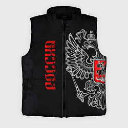 Мужской жилет Россия, цвет: 3D-черный