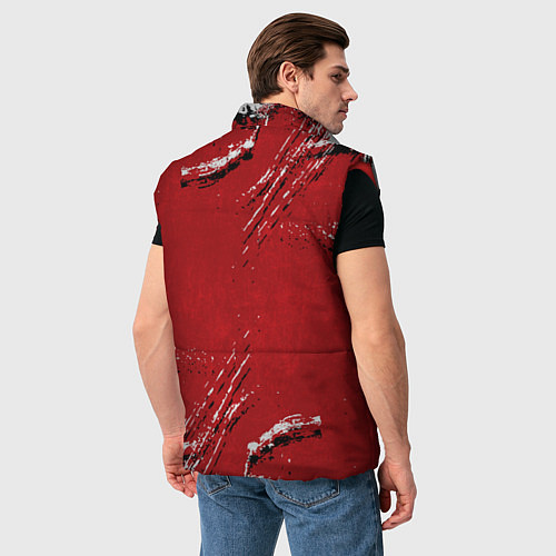 Мужской жилет Забей мяч! / 3D-Красный – фото 4