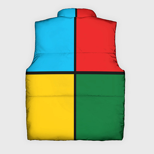 Мужской жилет Queen / 3D-Светло-серый – фото 2