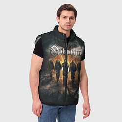Мужской жилет Sabaton Band, цвет: 3D-светло-серый — фото 2