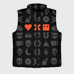 Мужской жилет LOVE DEATH ROBOTS LDR, цвет: 3D-черный