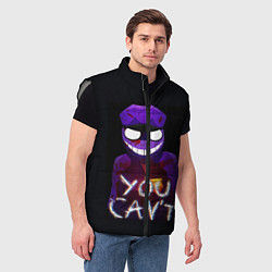 Мужской жилет Five Nights At Freddy's, цвет: 3D-светло-серый — фото 2