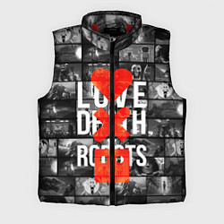 Мужской жилет LOVE DEATH ROBOTS LDR, цвет: 3D-красный