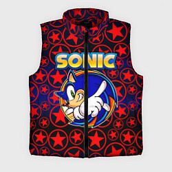 Мужской жилет Sonic, цвет: 3D-красный