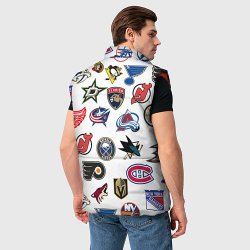 Мужской жилет Daewoo / 3D-Красный – фото 4