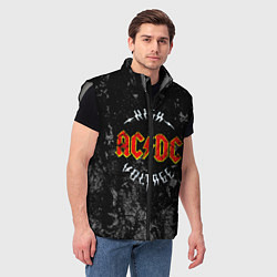Мужской жилет ACDC, цвет: 3D-светло-серый — фото 2