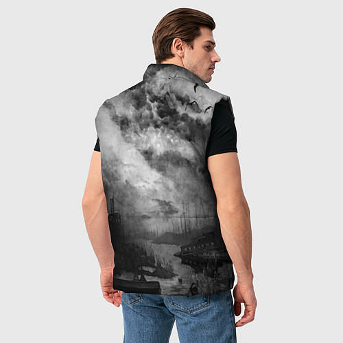 Мужской жилет STALKER / 3D-Черный – фото 4