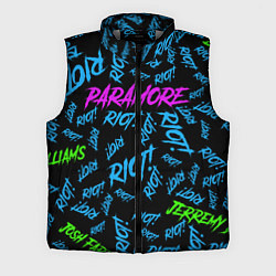 Мужской жилет Paramore RIOT!, цвет: 3D-светло-серый
