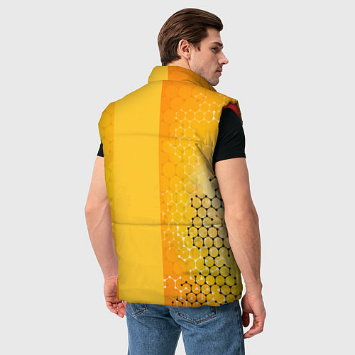 Мужской жилет Pikachu / 3D-Красный – фото 4