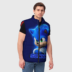 Мужской жилет SONIC, цвет: 3D-красный — фото 2