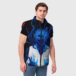 Мужской жилет РЕГЕНЕРАЦИЯ КАЛАЛЬДИ, цвет: 3D-красный — фото 2