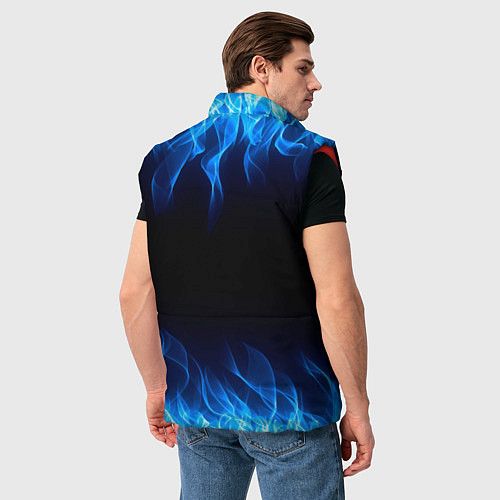 Мужской жилет NCoV / 3D-Красный – фото 4