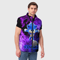 Мужской жилет SONIC, цвет: 3D-черный — фото 2