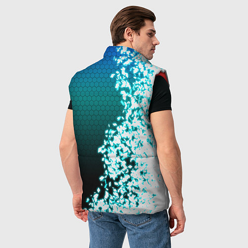 Мужской жилет PUBG / 3D-Красный – фото 4