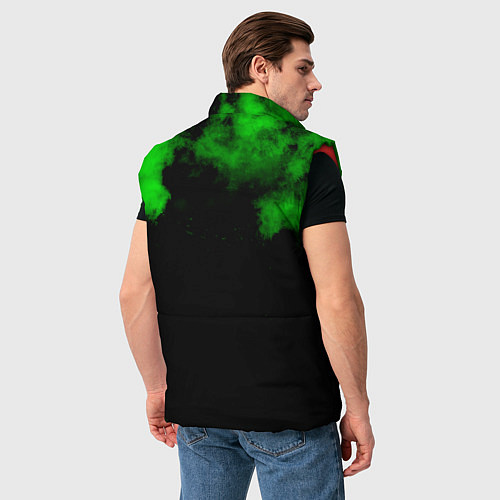 Мужской жилет Пандемия / 3D-Красный – фото 4