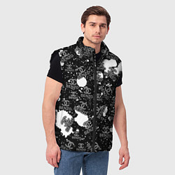 Мужской жилет Benzo Gang - Big Baby Tape, цвет: 3D-черный — фото 2