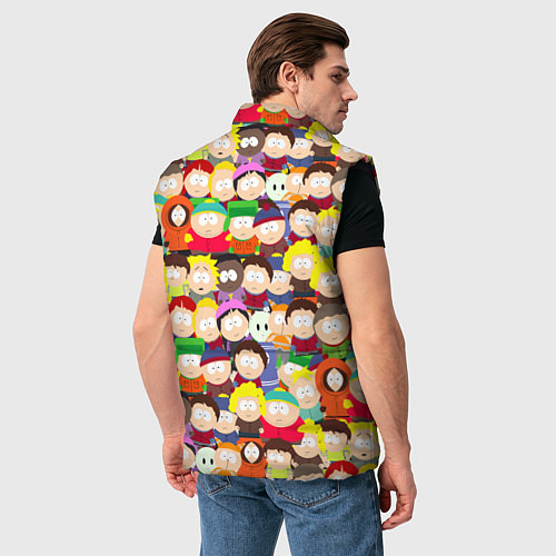 Мужской жилет ЮЖНЫЙ ПАРК / 3D-Черный – фото 4