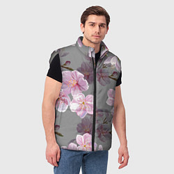 Мужской жилет САКУРА, цвет: 3D-светло-серый — фото 2
