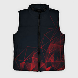 Мужской жилет RED STRIPES, цвет: 3D-черный
