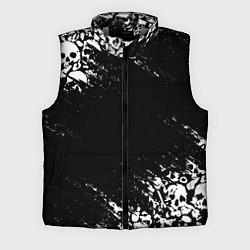 Мужской жилет БЕЛЫЕ ЧЕРЕПА, цвет: 3D-светло-серый