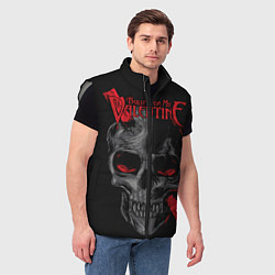 Мужской жилет Bullet For My Valentine, цвет: 3D-светло-серый — фото 2