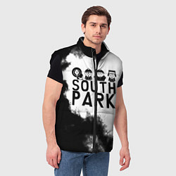 Мужской жилет South Park, цвет: 3D-черный — фото 2