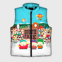 Мужской жилет South Park, цвет: 3D-черный