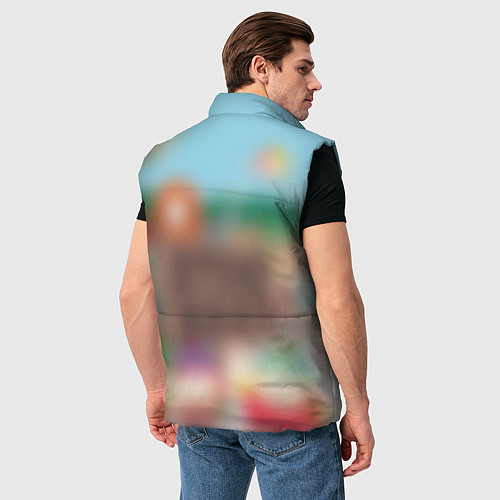 Мужской жилет Южный Парк / 3D-Черный – фото 4