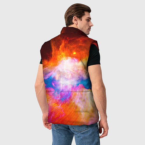 Мужской жилет Space / 3D-Красный – фото 4